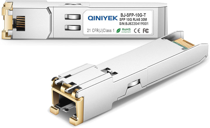 4er-Pack 10GbSFP+ auf RJ45-Modul, 10Gbase-T-Computernetzwerk-Transceiver, kompatibel mit Cisco, Ubiq