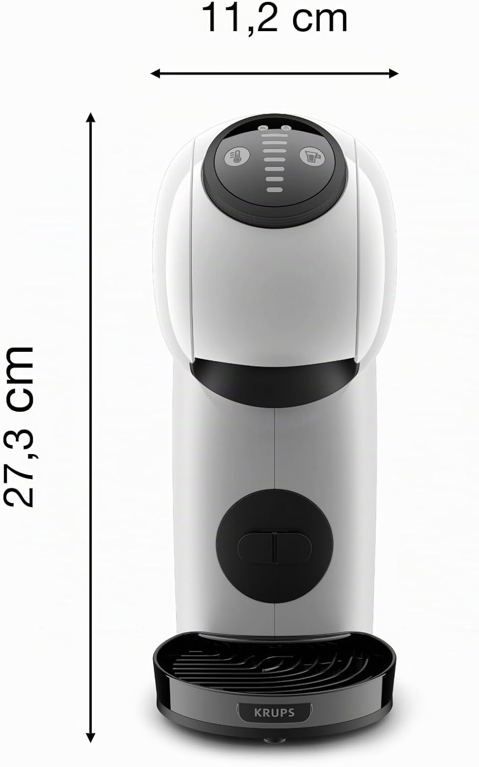 Krups Dolce Gusto Maschine Genio S KP2401 | Kaffeekapselmaschine | Heiss- & Kaltgetränke | über 30 v