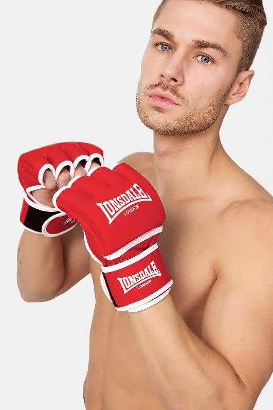 Lonsdale Unisex-Adult Harlton Equipment, Red/White