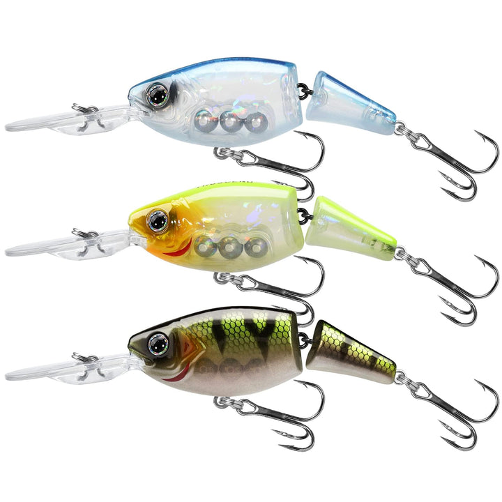 TRUSCEND Kunstköder Hecht, Fisch Köder für Zander Barsch Forellen Wobbler Swimbait, Angelköder Fisch