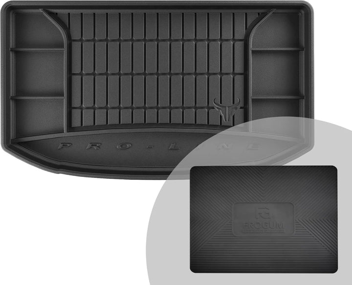 FROGUM ProLine 3D Gummimatte Exklusive Auto Kofferraummatte Kofferraumwanne für Suzuki Ignis III ab