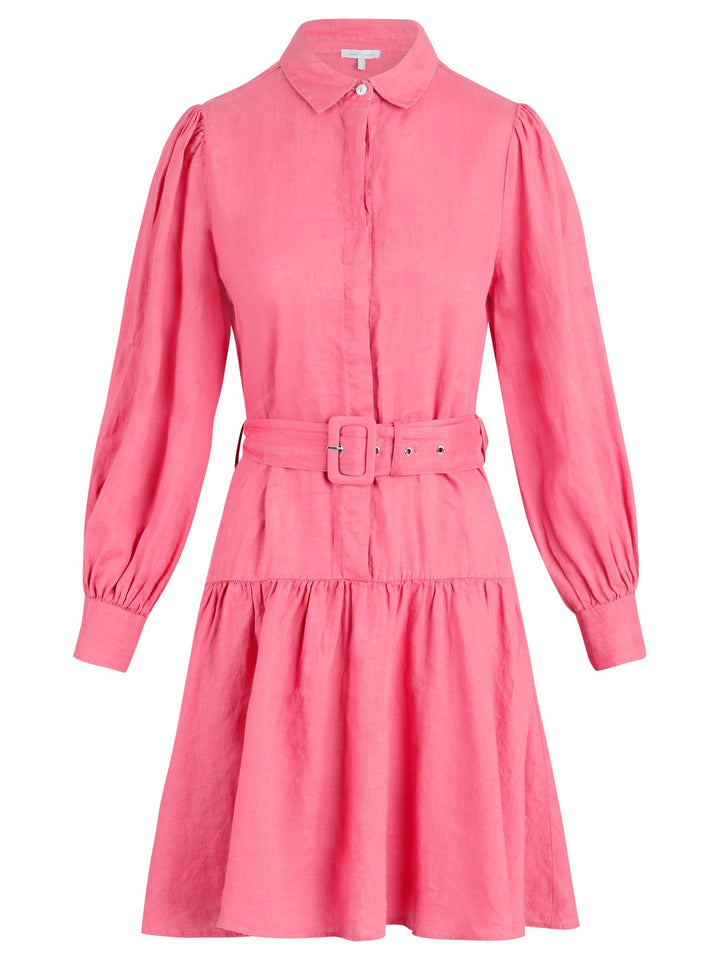 Mint & Mia Damen Webkleid Dress 42 Litschi, 42 Litschi
