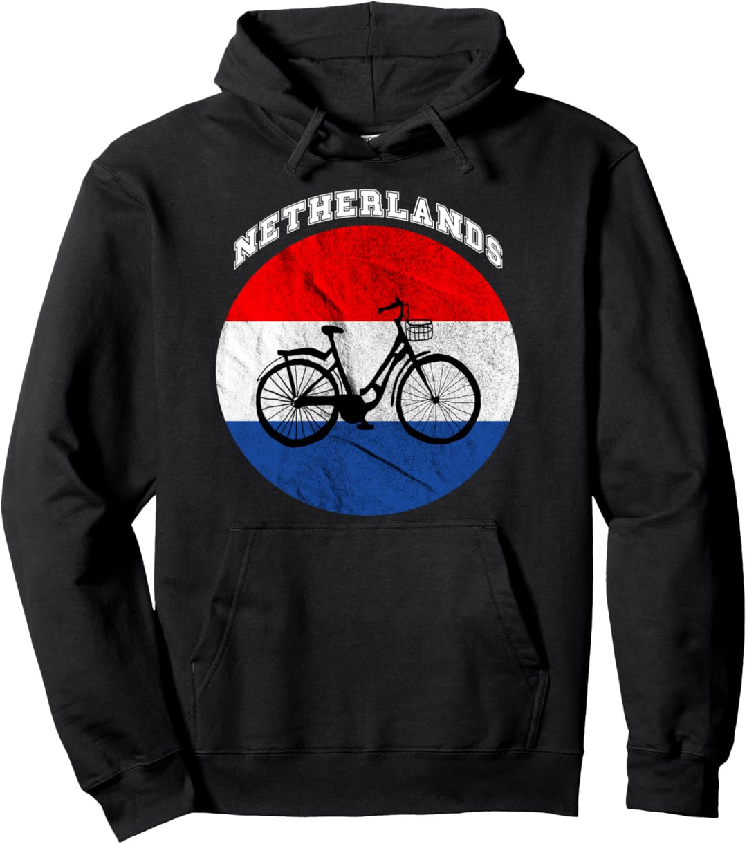 Netherlands Niederlande Fahrrad Holland Urlaub Städtetrip Pullover Hoodie