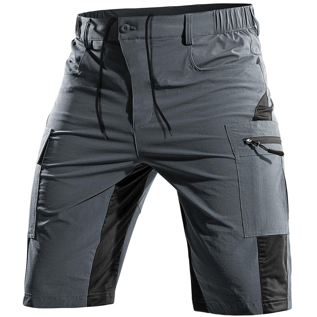 Cycorld Kurze-Hosen-Herren,Wanderhose MTB Hose Herren Kurz Atmungsaktiv Schnelltrocknende Bermuda Ca