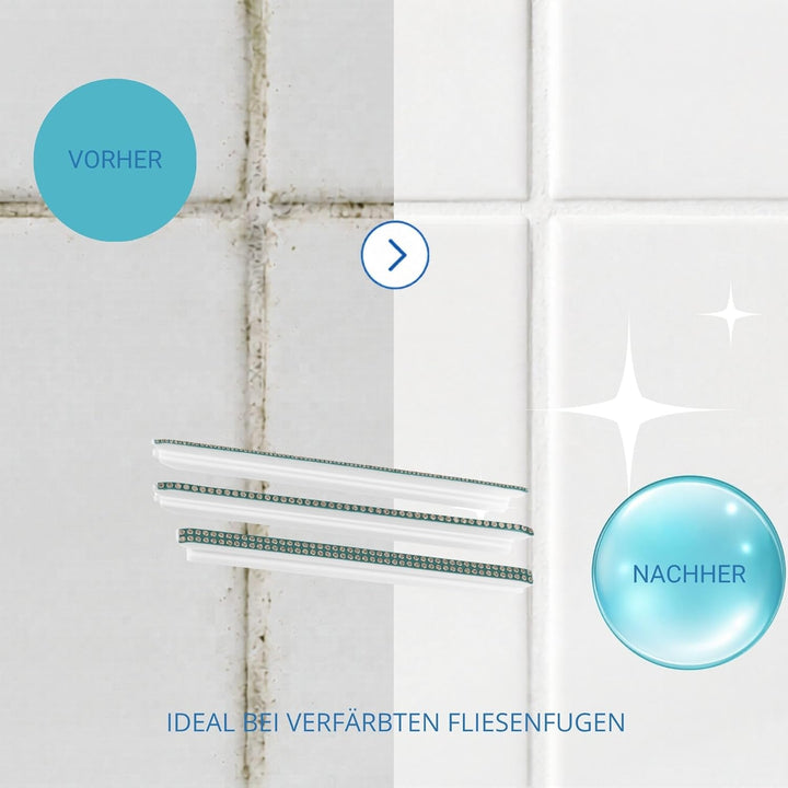 Fugentorpedo Ersatz-Set All-in – Diamant-Schleifstege 2 mm, 3 mm & 5,5 mm – Nachfüllset für schmale,