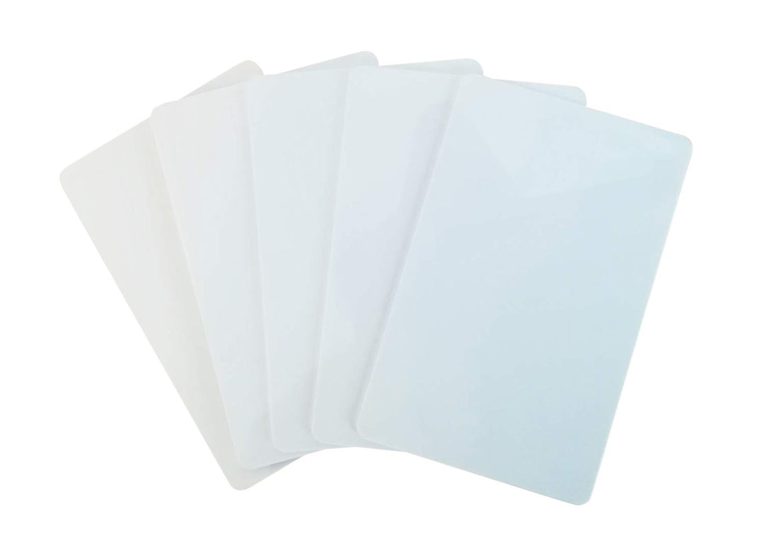 Kartenstudio Premium Plastikkarten/PVC Karten Weiss, 1-5000 Stück, Rohlinge, blanko, Kartendrucker,