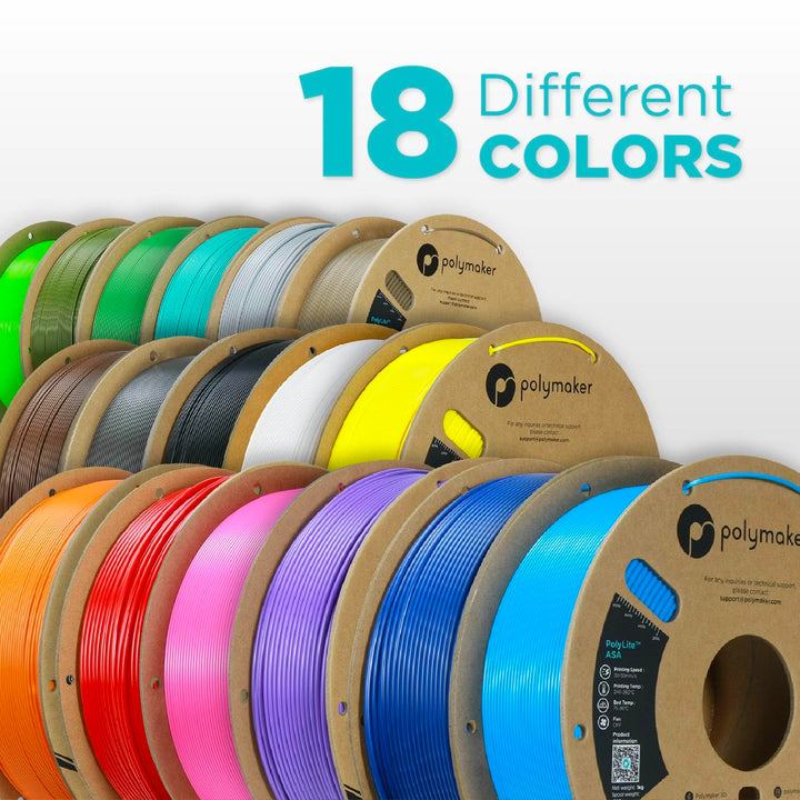 Polymaker PolyLite ASA Grau - 1.75mm - 1kg