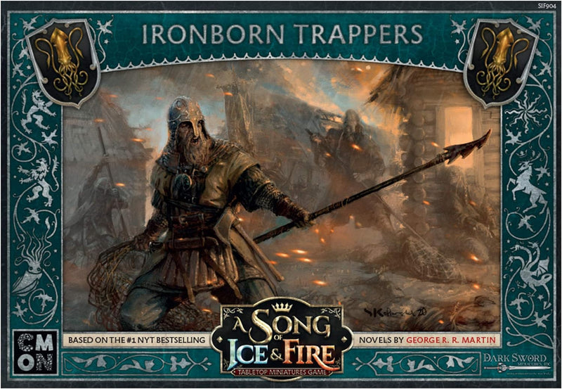 CMON A Song of Ice and Fire Tisch-Miniaturen-Spiel Ironborn Trappers Unit Box,Strategiespiel für Jug