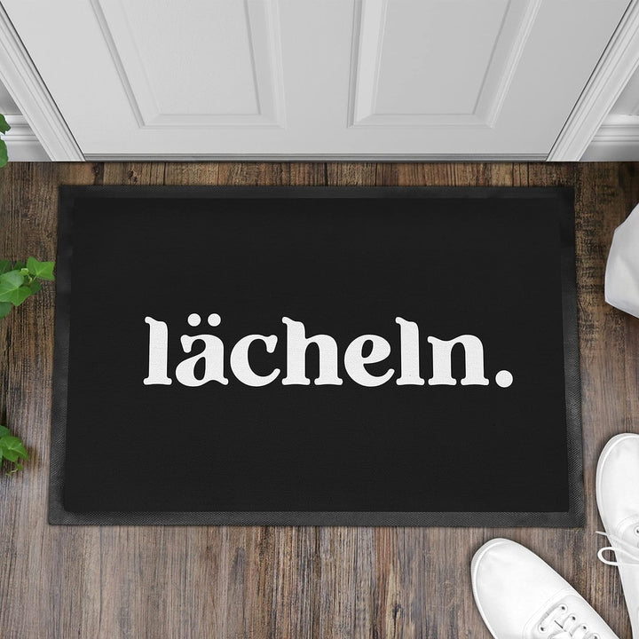 Trendation - Lächeln Fussmatte Aussen und Innenbereich 60x40 cm