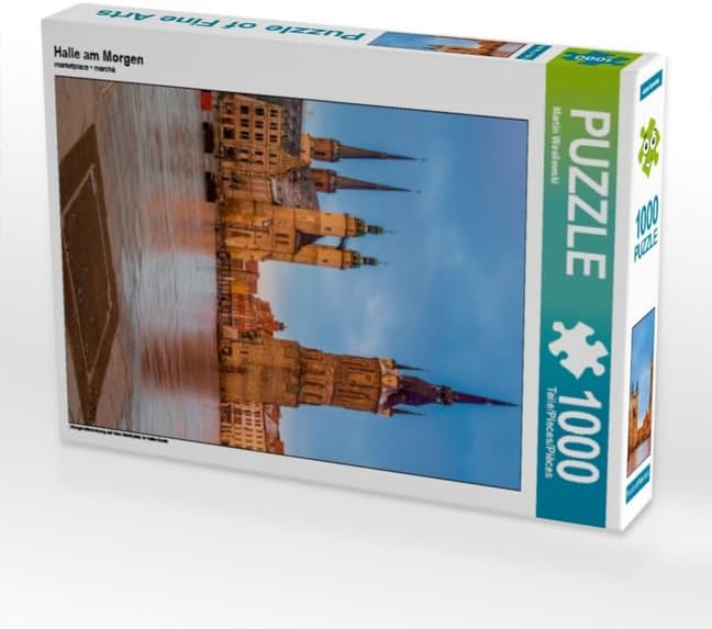 CALVENDO Puzzle Halle am Morgen 1000 Teile Lege-Grösse 48 x 64 cm Foto-Puzzle Bild von Martin Wasile