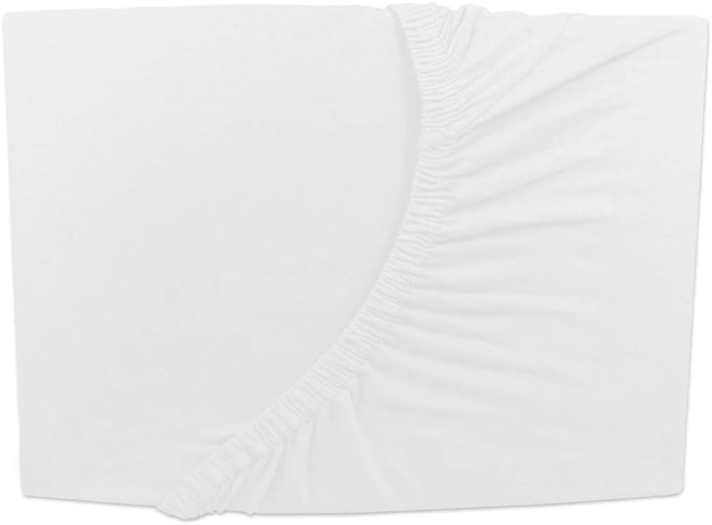 Arle-Living 3 TLG. Baby Kinder Bettwäsche Set - 100x135 cm + 40x60 cm + 1 Spannbettlaken in weiss 60