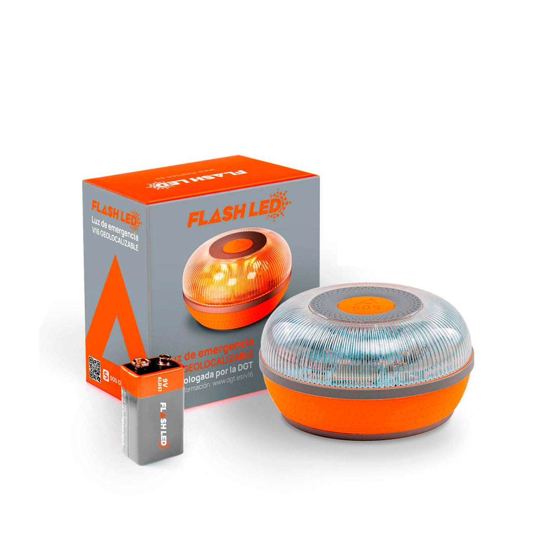 WIKANGO LUZ EMERGENCIA BALIZA COCHE V16 DGT 3.0 GEOLOCALIZ