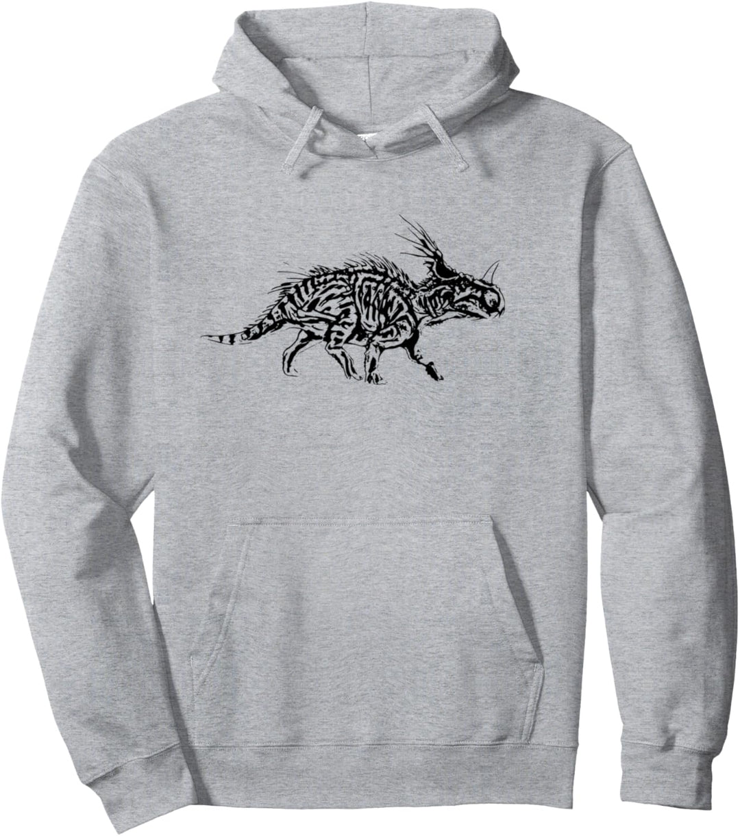 Triceratops Dinosaurier Dino Pflanzenfresser Urzeit Pullover Hoodie