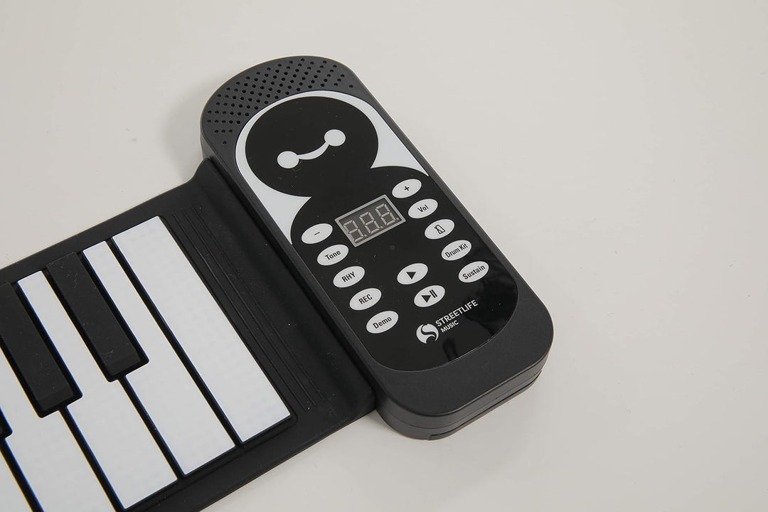 modernes elektronisches Roll Piano 49 Tasten schwarz