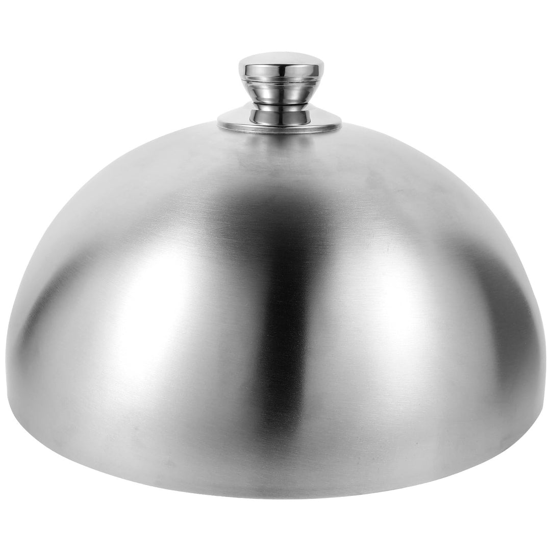 Cabilock Speiseglocke Edelstahl Burger Dome Käse Schmelzkuppel Tellerglocke Servierglocke Teppanyaki