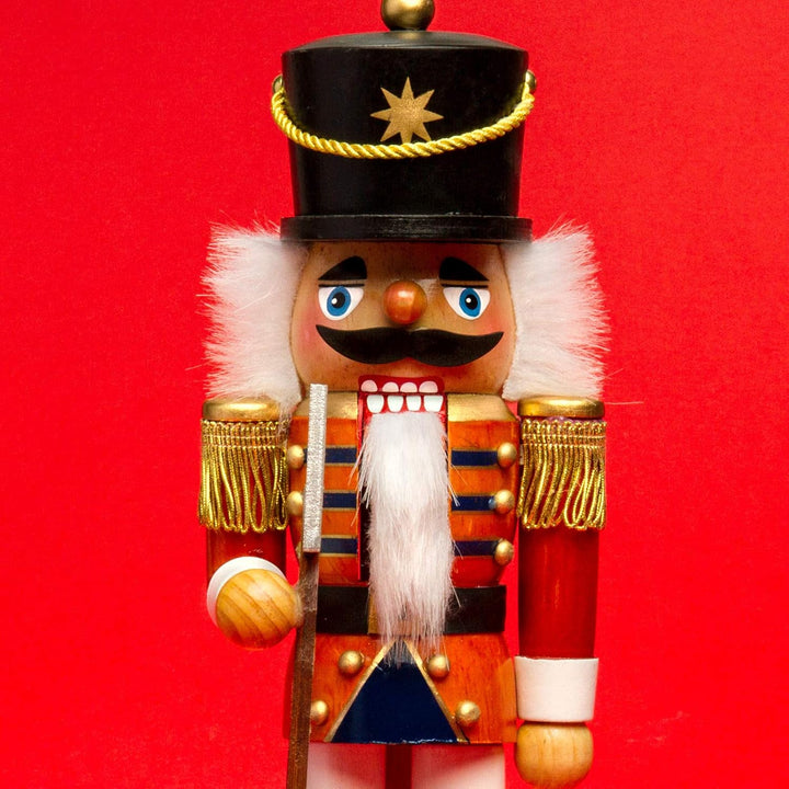SIKORA NK-H Deko Nussknacker Figur aus Holz Verschiedene Motive 2 Grössen, Grösse:Höhe ca. 34 cm, Fa