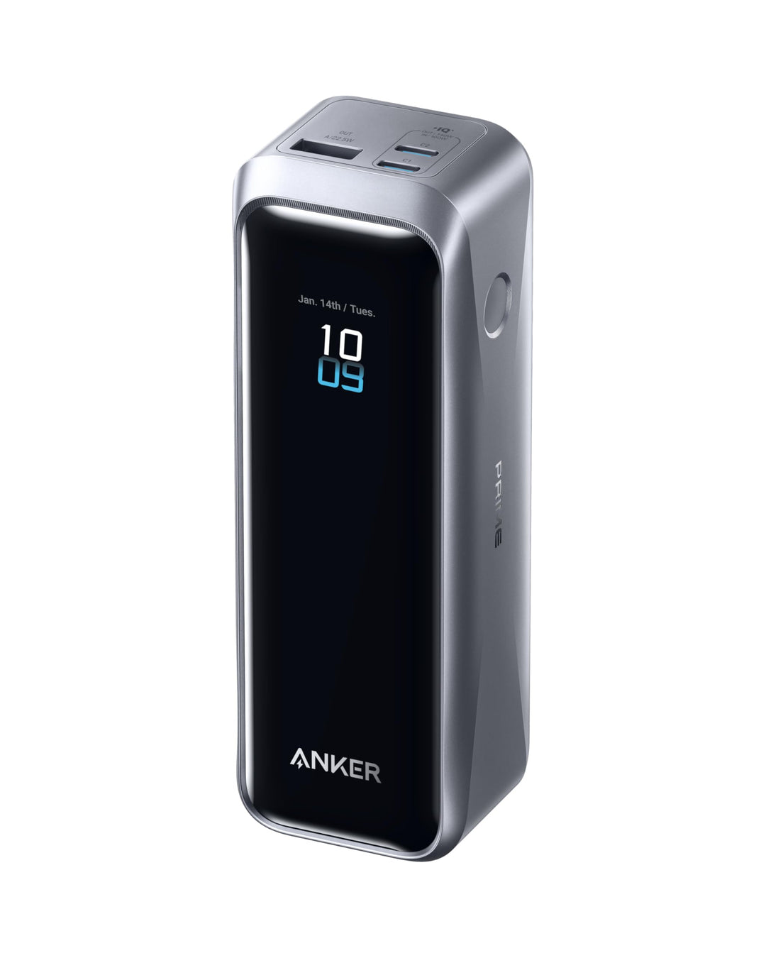 Anker Prime Powerbank 20100mAh tragbares Ladegerät 3 Ports 220W Ausgang, bidirektionales Laden, für