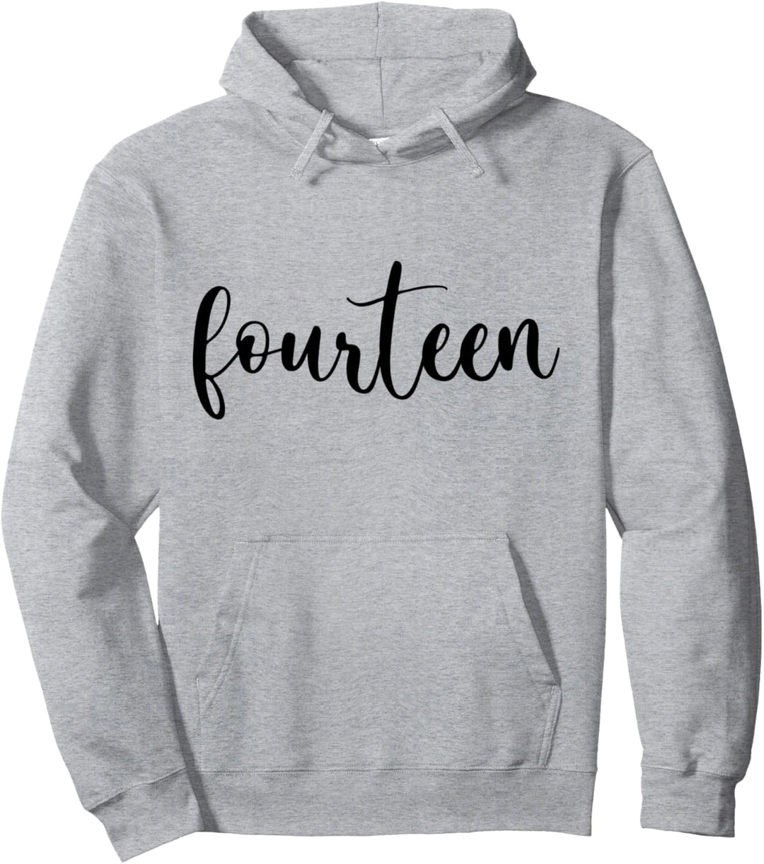 14. Geburtstag Junge Mädchen 14 Jahre 2010 Lustig Geschenk Pullover Hoodie
