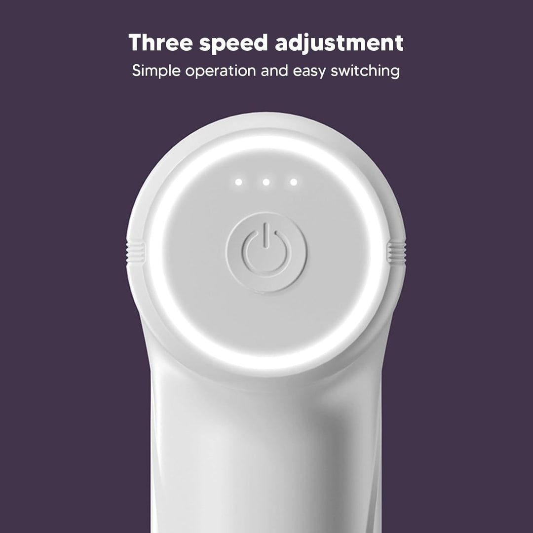 Luqeeg Elektrischer Schneebesen, Handmixer Hand-Eierbesen, Kabelloser Elektrischer Küchen-Handmixer