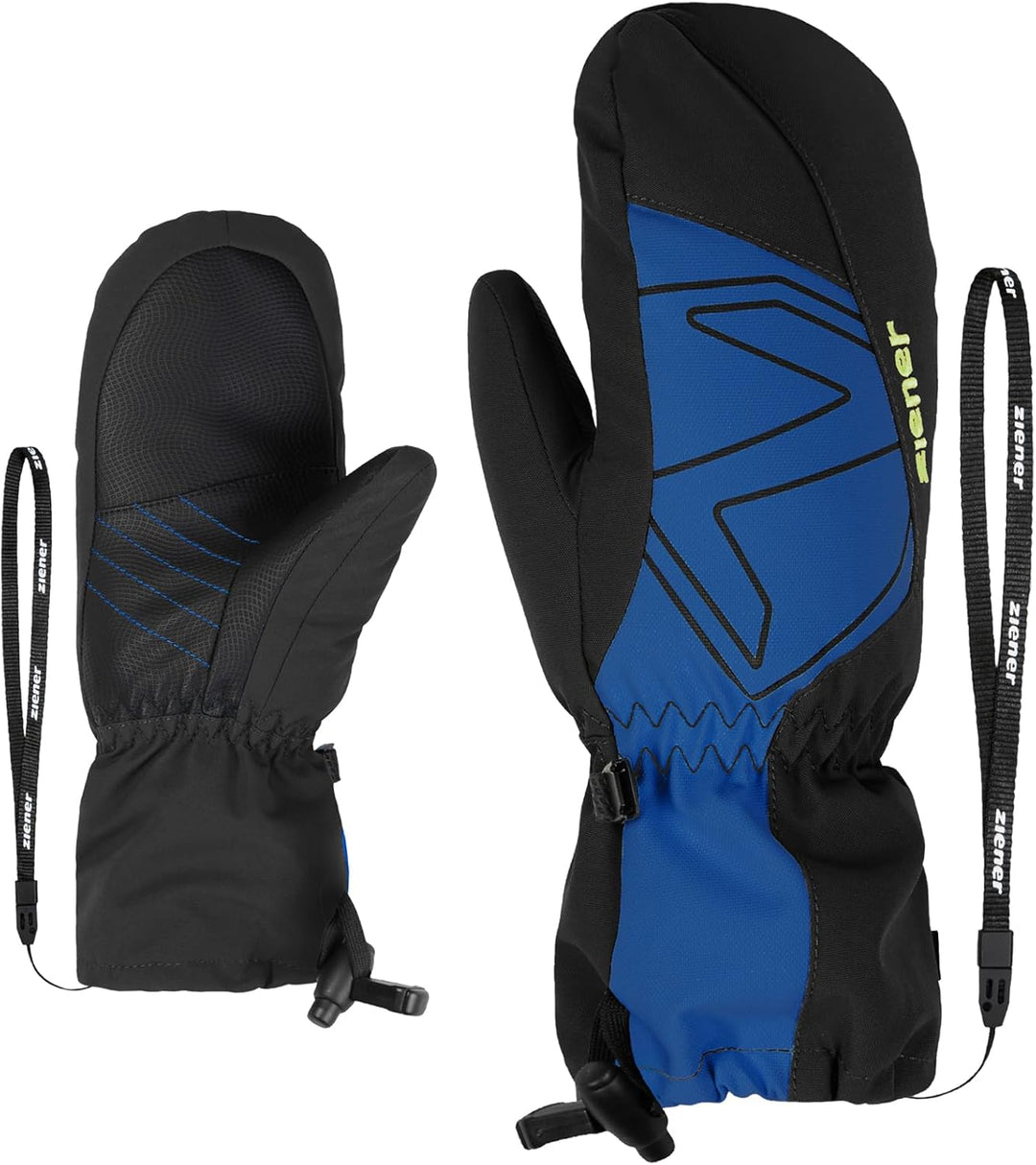 Ziener Kinder Lavalino Ski-Fäustling/Wintersport | wasserdicht, extra warm, Wolle 6 cobalt blue, 6 c