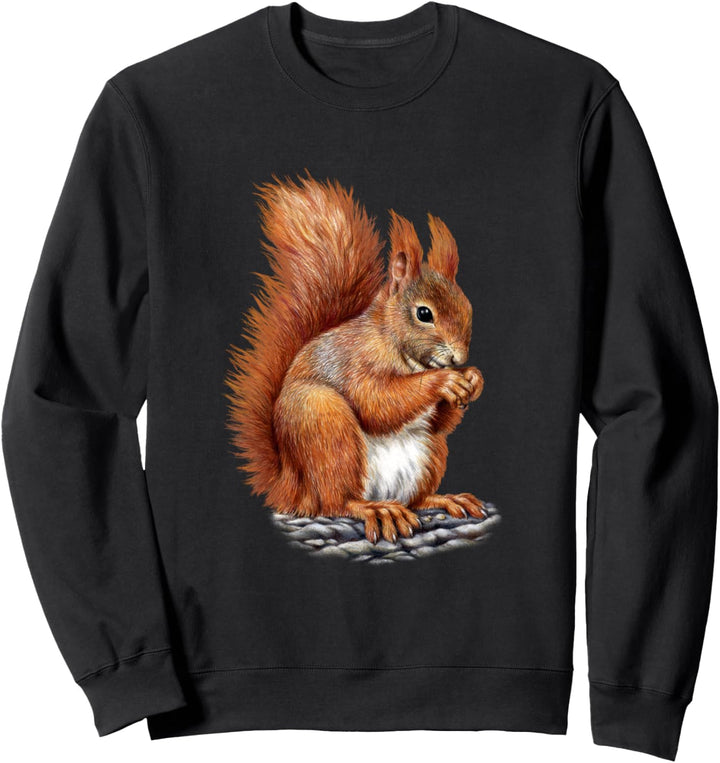 Eichhörnchen Verrückte Pelztiere Viecher Pelzkonvention Fand Sweatshirt