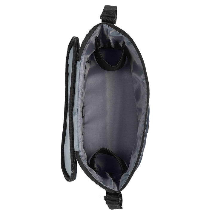 Dooky - Kinderwagen Organizer Deluxe Romantic Leaves Black - Perfekt für Unterwegs - Kinderwagentasc