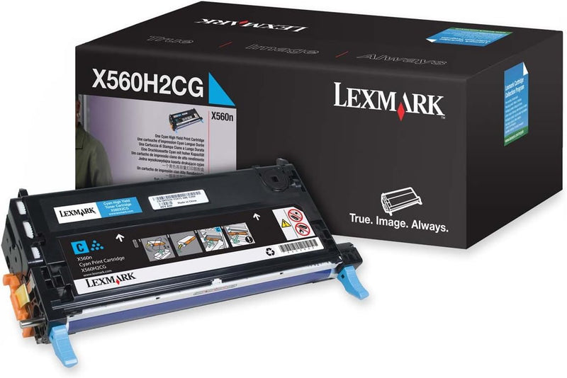 Lexmark X560H2CG X560 Tonerkartusche 10.000 Seiten, cyan, Cyan