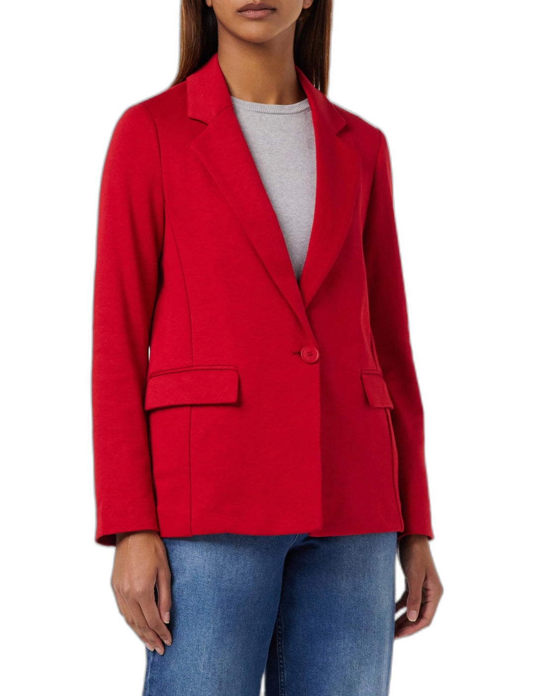 United Colors of Benetton Damen Jacke 40 Rot 0v3, 40 Rot 0v3