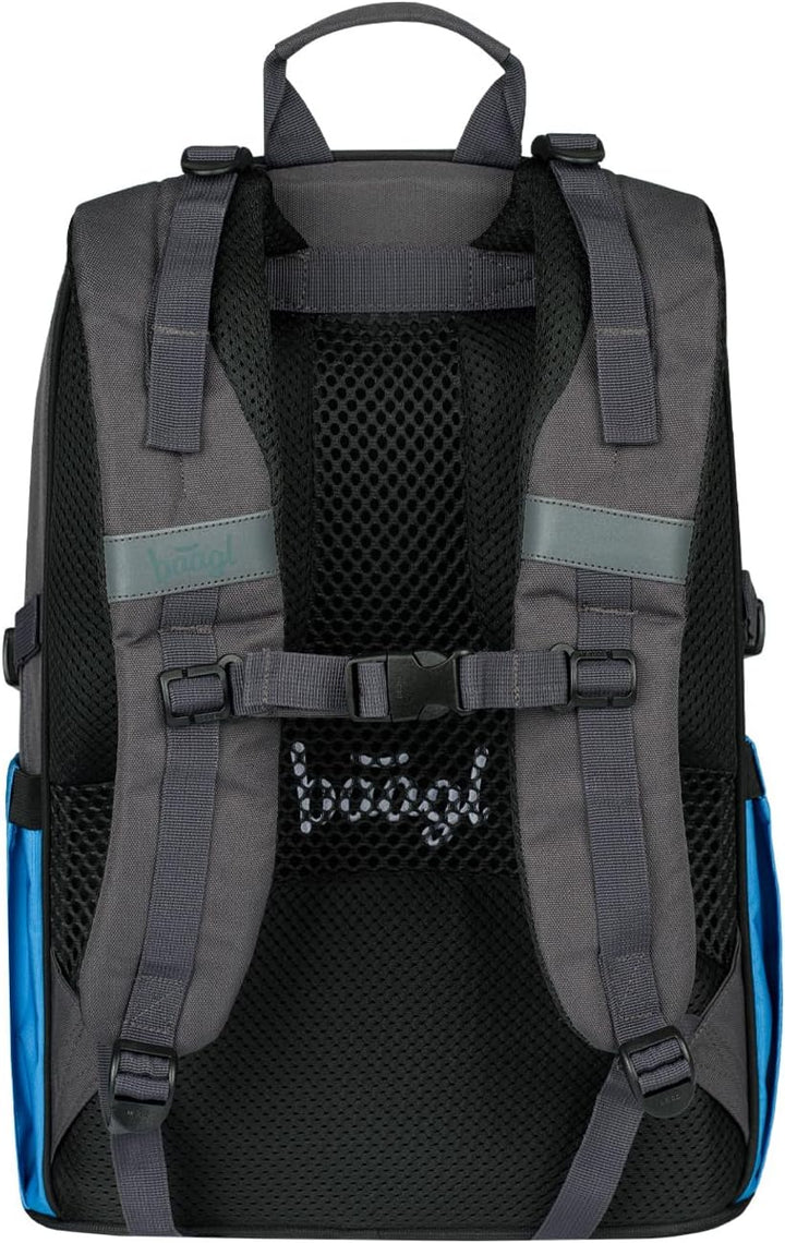 Baagl Schulrucksack Set Jungen Mädchen 3 Teilig, Schultasche für Grundschule Volksschule, Grundschul