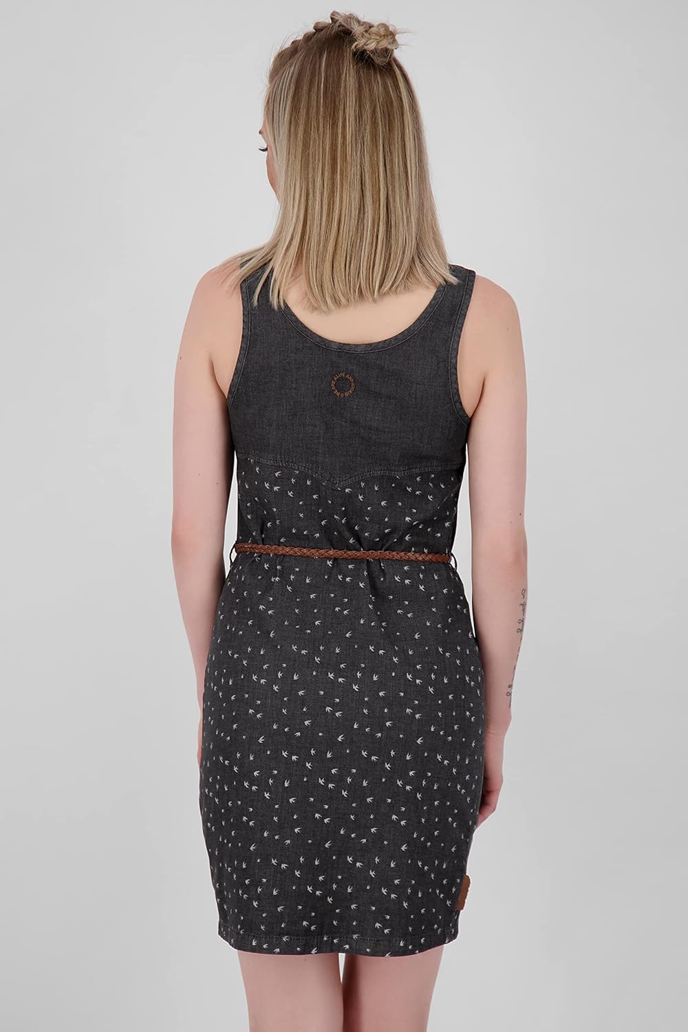 ALIFE and Kickin DoiaAK B Dress M Black Denim, M Black Denim