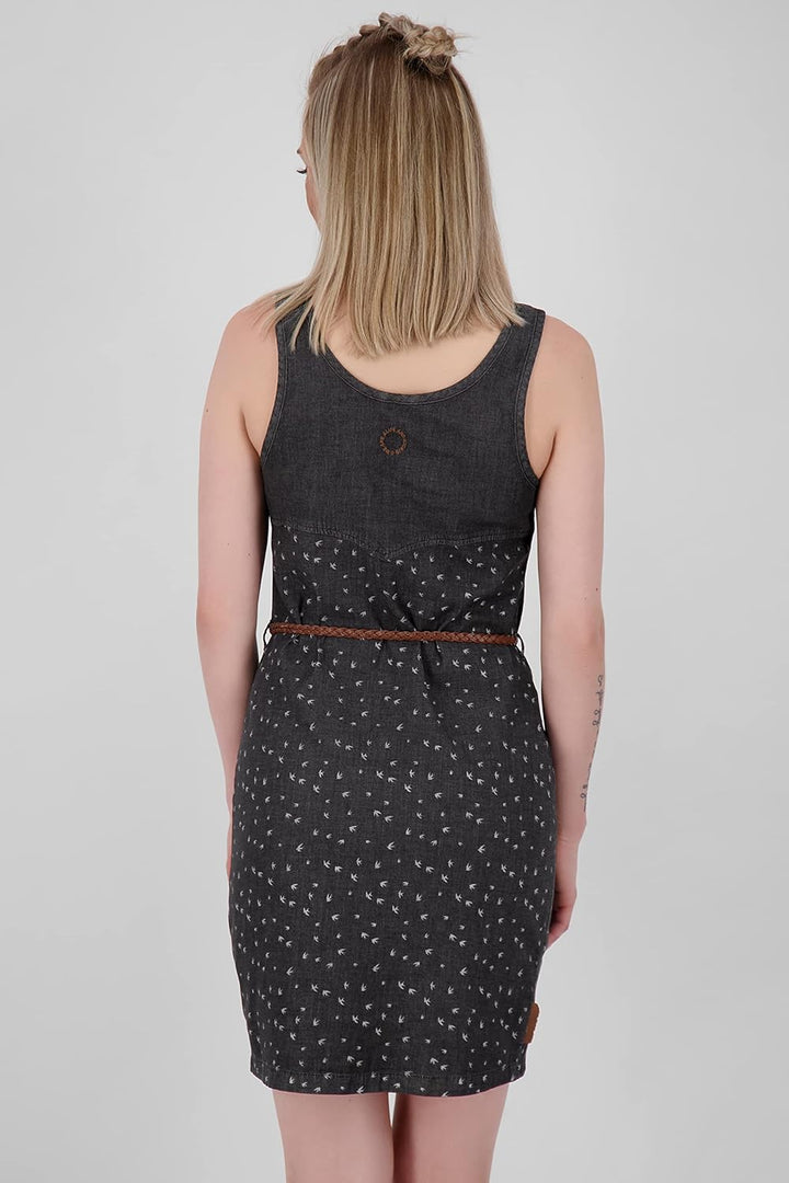 ALIFE and Kickin DoiaAK B Dress M Black Denim, M Black Denim