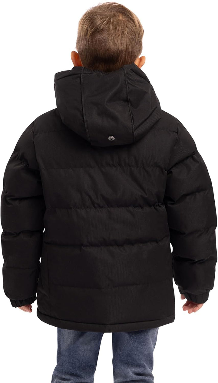 Trespass Herren Tuff-Male JKT Jacke 3-4 Jahre Schwarz, 3-4 Jahre Schwarz