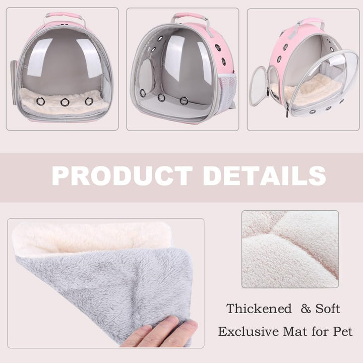 Kleintiertransporter Tragbare kleine Tier Rucksack Reise atmungsaktive Haustier Trägertasche Käfige