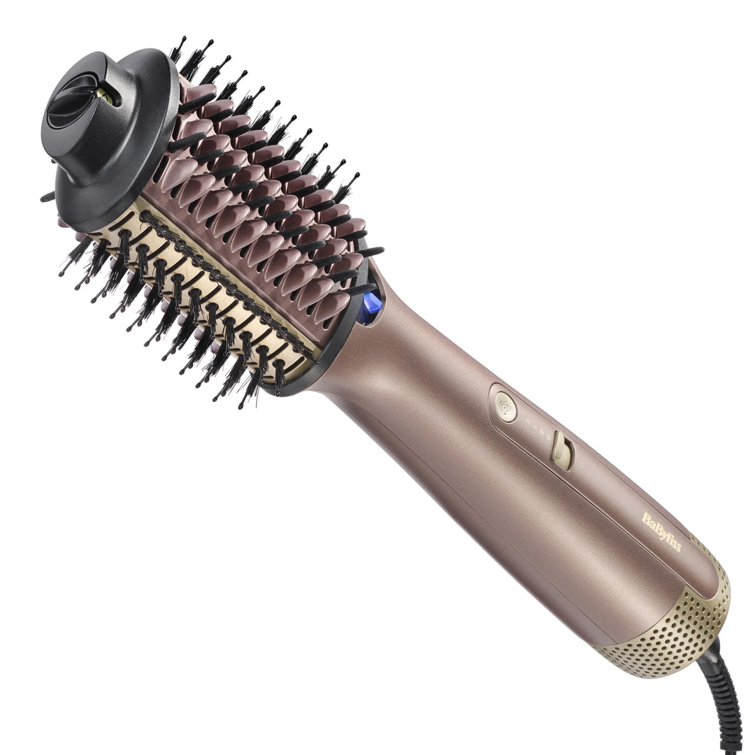 BaByliss Air Power Volume, Warmluftbürste und Heizbürste in einem, Anti-Frizz Ionen Technologie, Lan