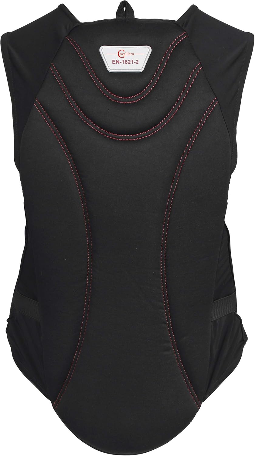 Kerbl Uni Protectosoft Rückenschutz-Weste, Schwarz, XL