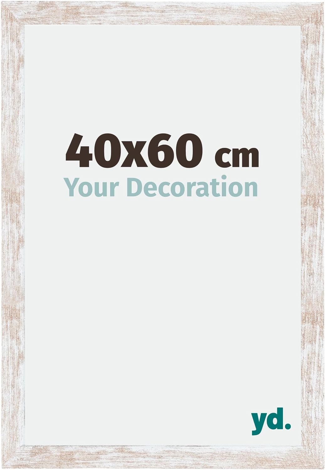 yd. Your Decoration - Bilderrahmen 40,00x60,00 cm - Bilderrahmen aus MDF mit Acrylglas - Antireflex