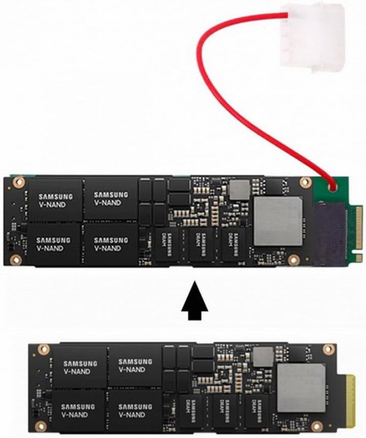 CY Adapterlineal 1U GEN-Z EDSFF kurz SSD 1C 4X E1.S auf NVMe NGFF M-Key 4X Host Carrier Adapter mit