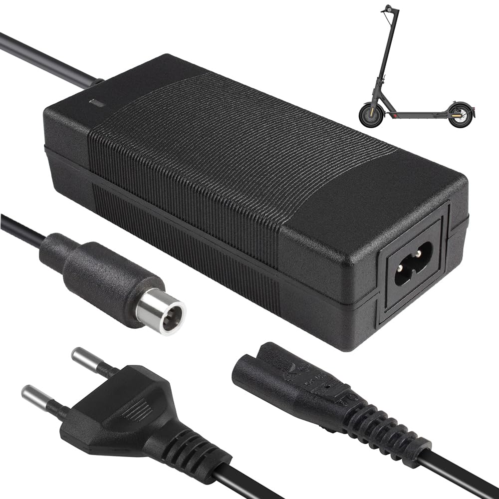 Ladegerät für Xiaomi M365/Pro/Mi 3/1s, Ladegeräte für Scooter, Universelles E Scooter Ladegerät mit