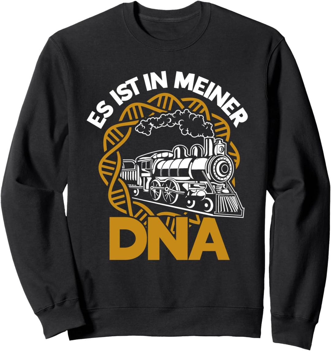 Modellbahn In Meiner DNA Modelleisenbahn Eisenbahn Sweatshirt