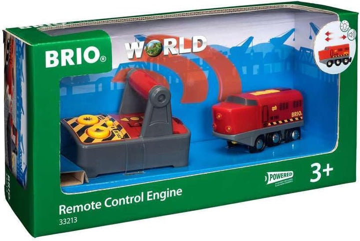 BRIO World 33213 IR-Frachtlok Elektrische Lokomotive mit Fernsteuerung - Zubehör World - Kleinkindsp