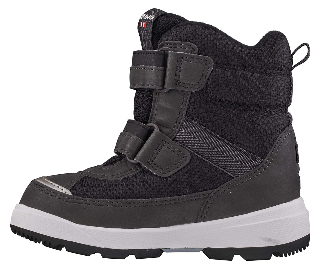 Viking Unisex-Kinder Play II R GTX Schneestiefel 24 EU Weit Reflective Black, 24 EU Weit Reflective