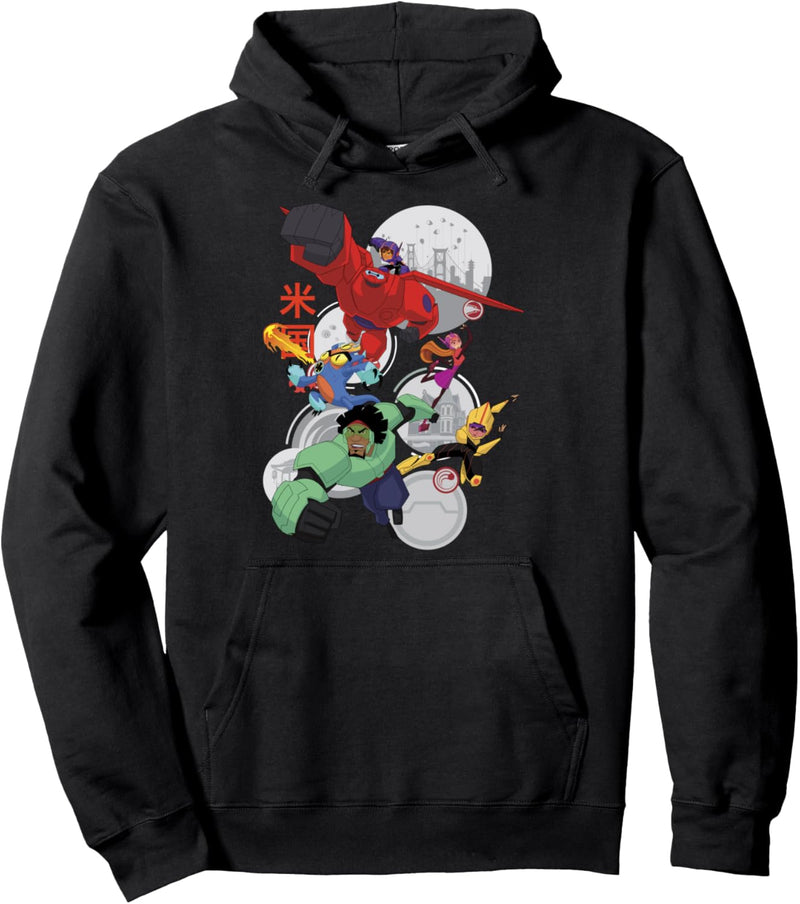 Disney Big Hero 6 TV Series Robo Team Pullover Hoodie