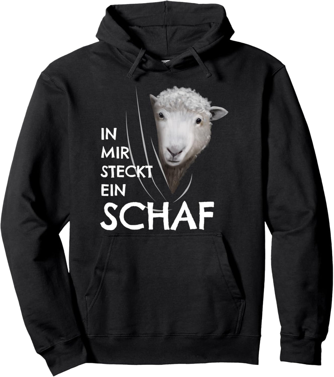Schafe Kostüm Kinder Kleidung In mir steckt ein Schaf Pullover Hoodie