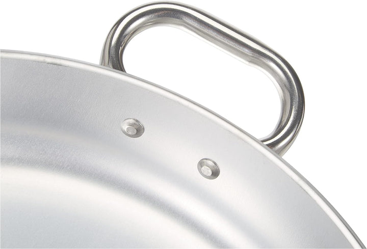 Pentole Agnelli ALMR111032 Pfannen Strahlungspfanne, professionelles Aluminium 5 mm, 32 cm, 32 cm