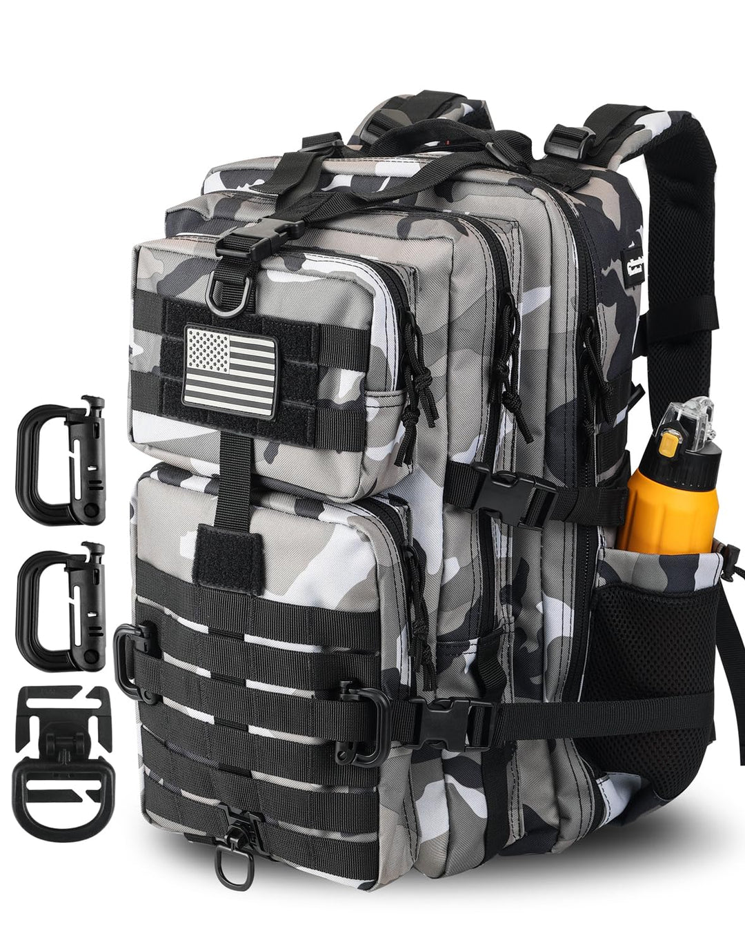 Hannibal Tactical 40L Militär Taktischer Rucksack US Cooper Rucksack Armee Assault Pack 3 Tage Bug O