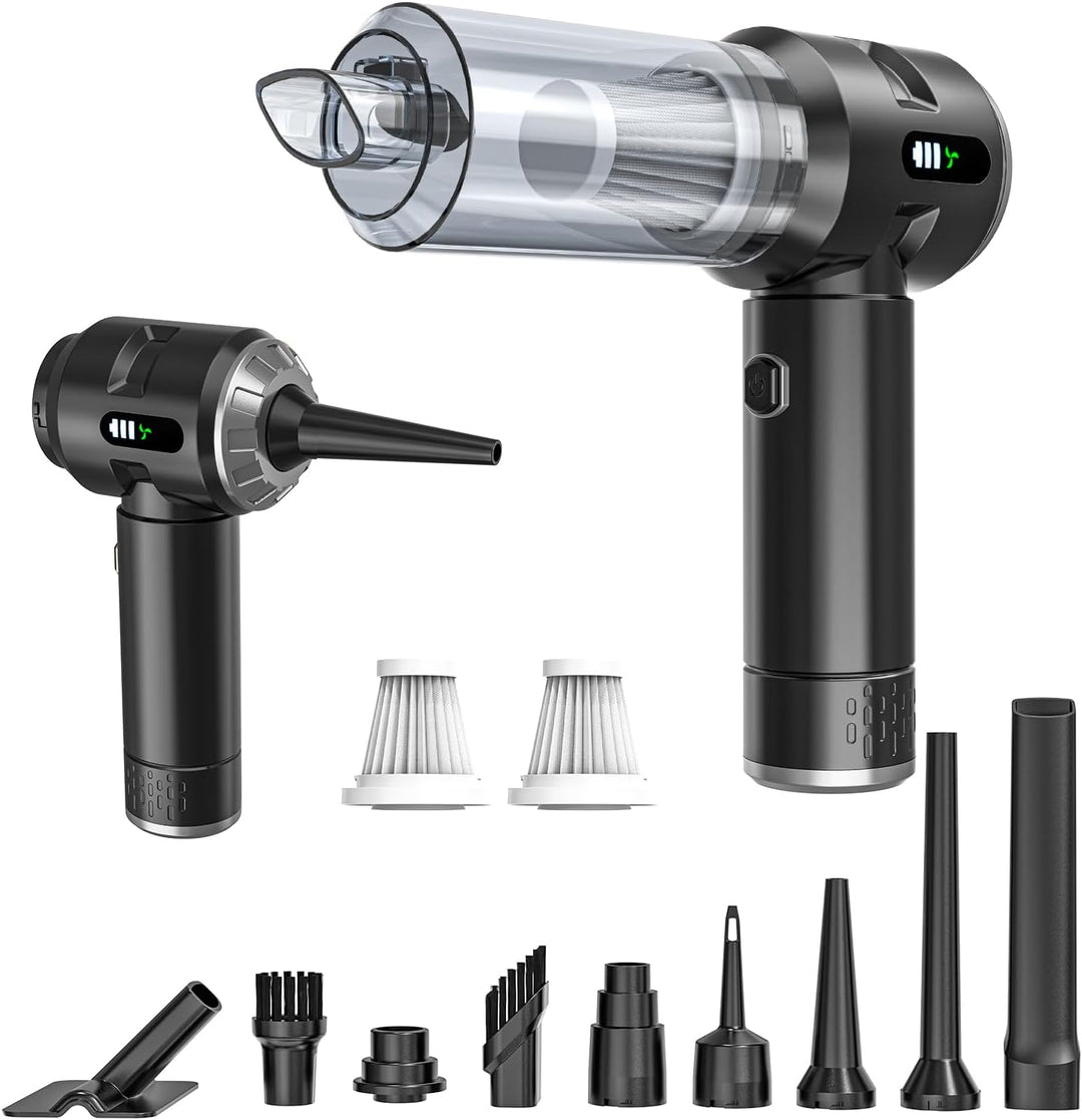 Schnurloser Handstaubsauger,Wiederaufladbarer,Tragbarer,Leichter Staubbläser,22000PA Starke Saugkraf