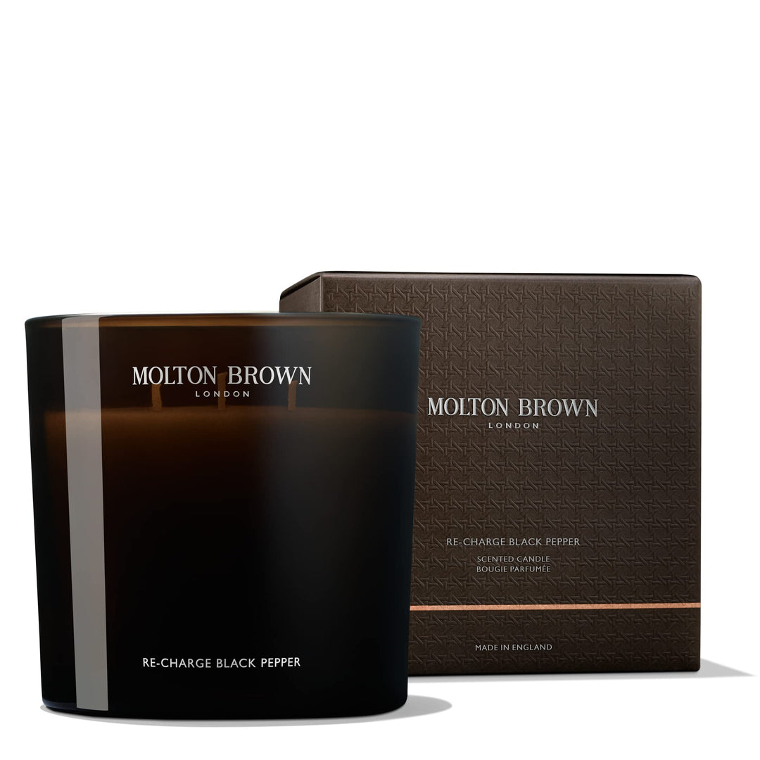 Molton Brown Re-Charge Black Pepper Grosse Duftkerze 600 g Black Pepper 600 g (Pack of 1), Black Pep