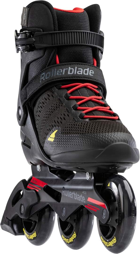 Rollerblade Herren Sirio 100 3wd Inlineskate 265 Black/Red, 265 Black/Red