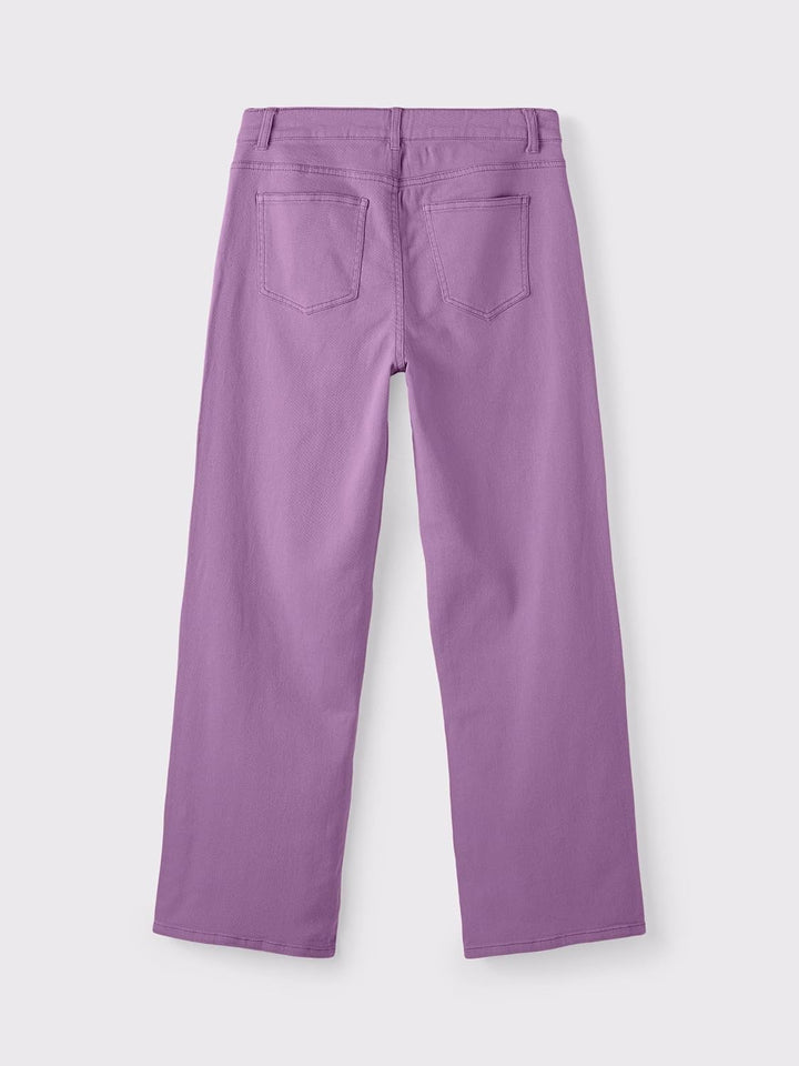 ONLY &amp; SONS Mädchen Nlftazza Twi Hw Wide Pant Noos 170 Pale Pansy, 170 Pale Pansy