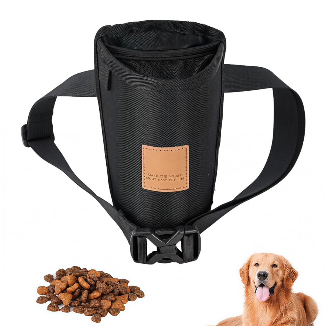 Leckerlitasche für Hunde, Wasserabweisende Gassi Tasche &amp; Futterbeutel für Hundetraining, mit Kotbeu
